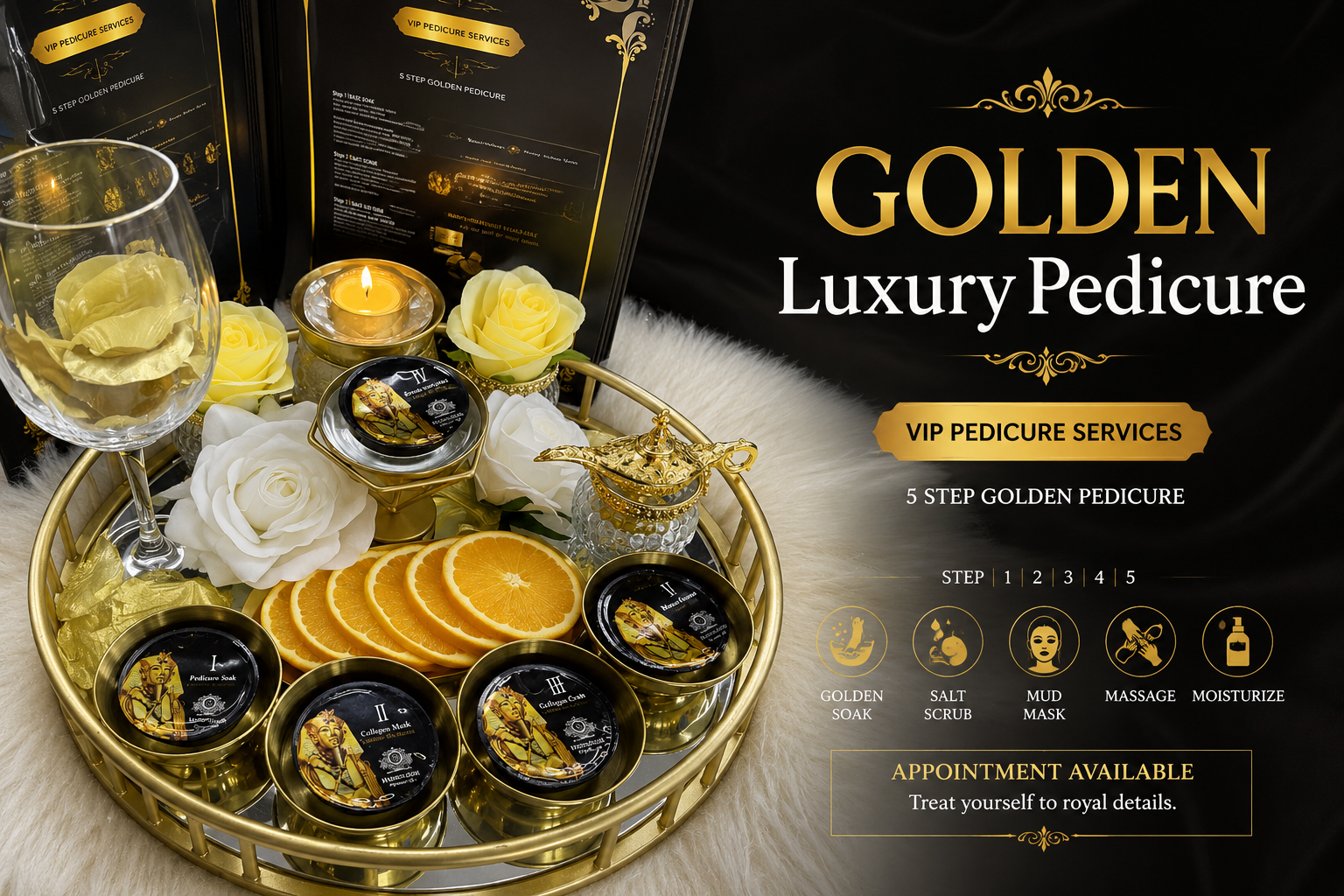 Gold Spa VIP Pedicure
